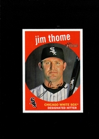 2008 Topps Heritage #268 Jim Thome CHICAGO WHITE SOX   MINT